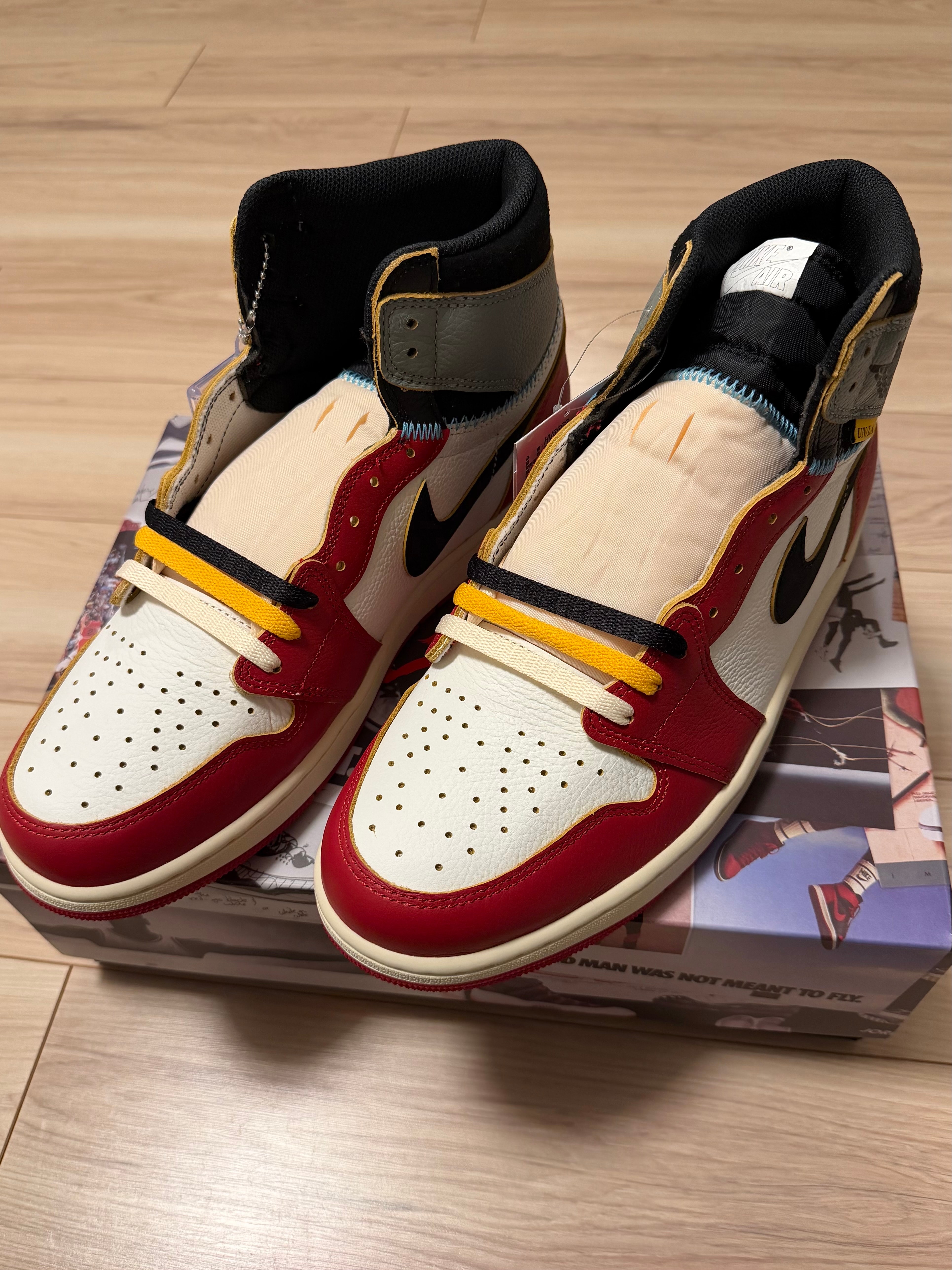 UNION × Nike Air Jordan 1 Retro High OG "Chicago/Shadow"