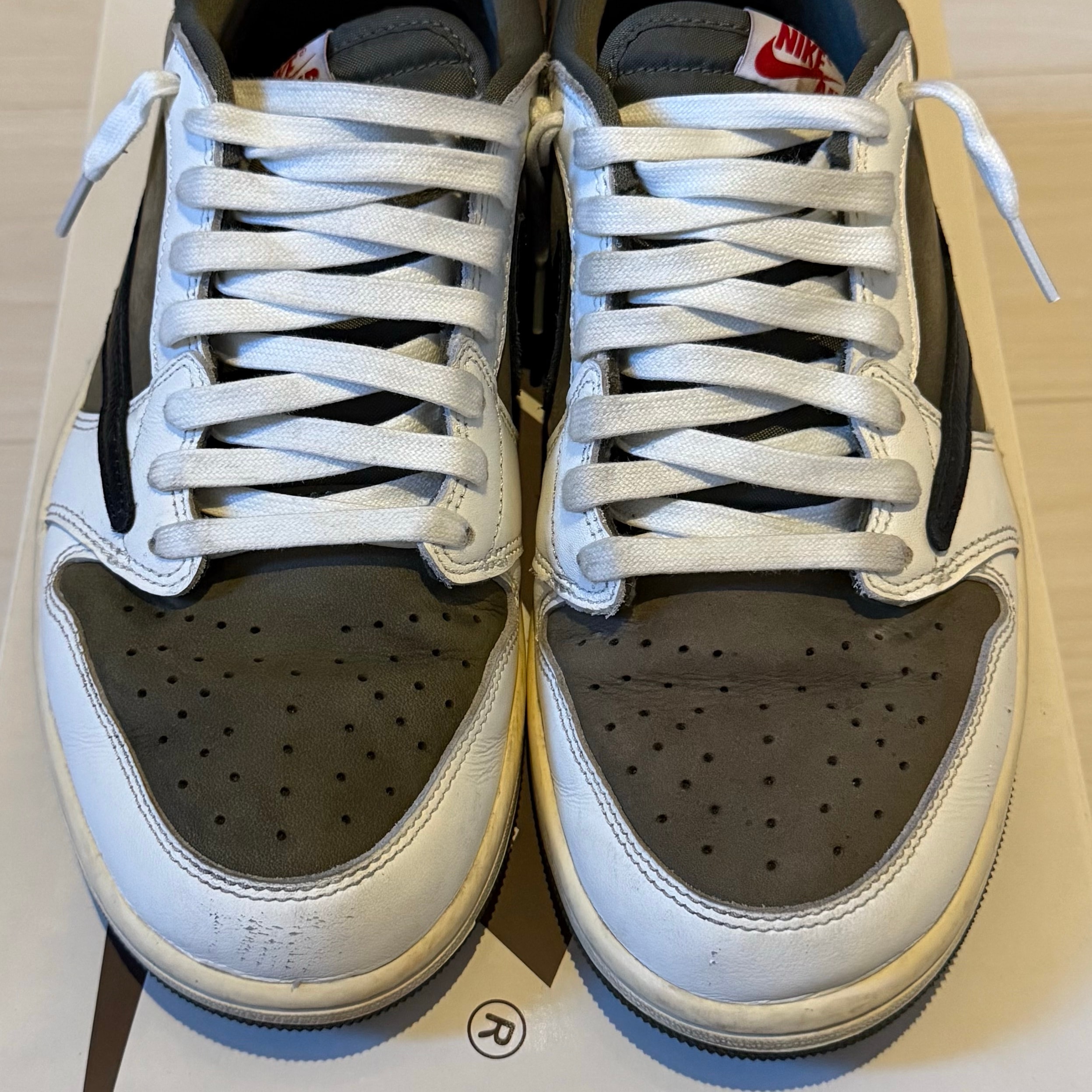 Travis Scott × Nike Air Jordan 1 Low OG SP "Reverse Olive"
