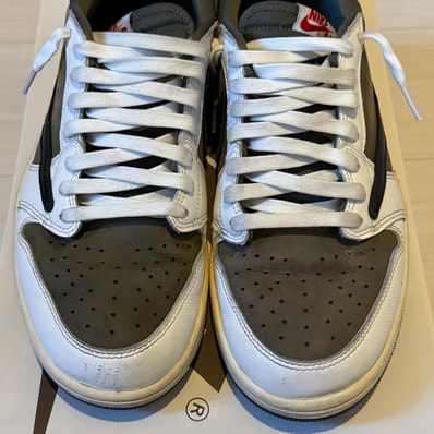 Travis Scott × Nike Air Jordan 1 Low OG SP "Reverse Olive"
