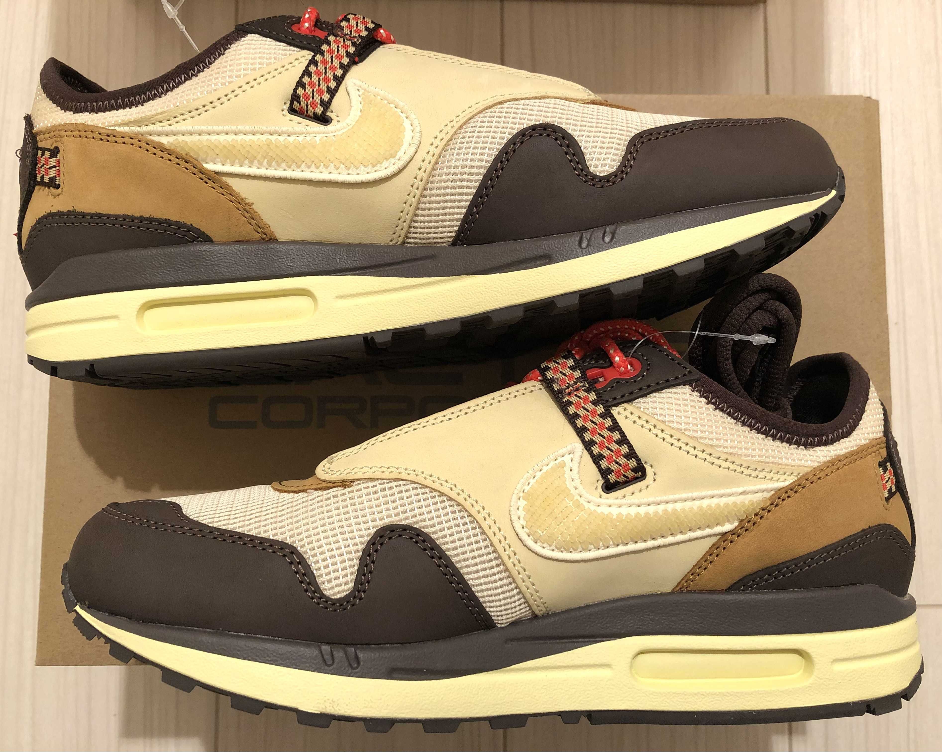 Travis Scott × Nike Air Max 1 "CACT.US Brown"