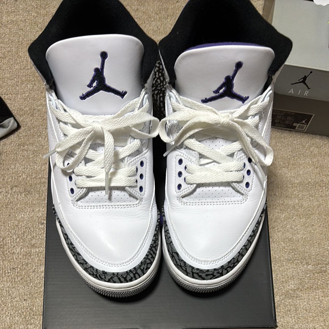 Nike Air Jordan 3 Retro "Dark Iris"