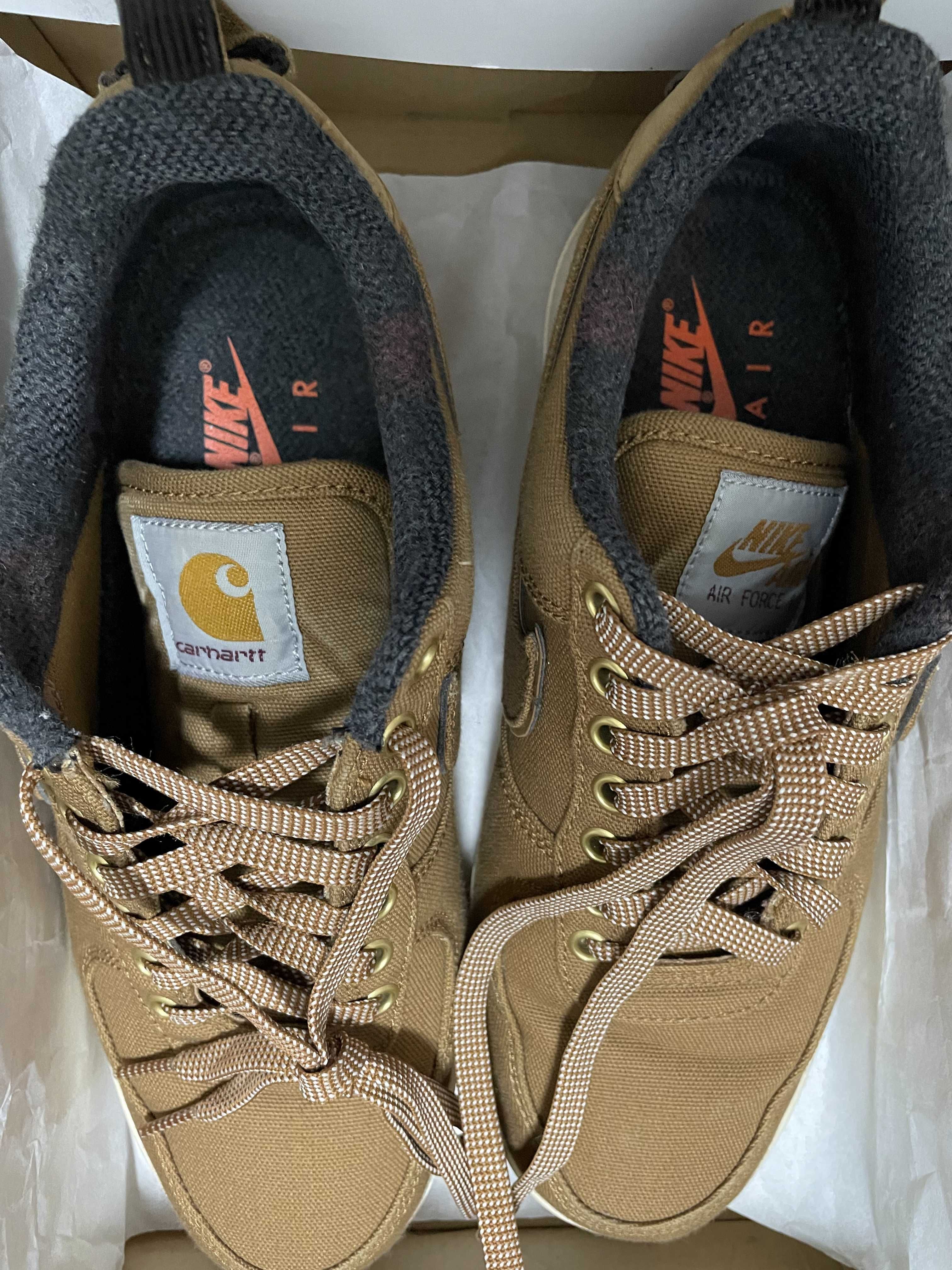 Carhartt WIP × Nike Air Force 1 Low "Ale Brown"