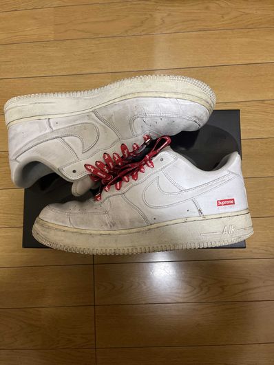 Supreme × Nike Air Force 1 Low "White"