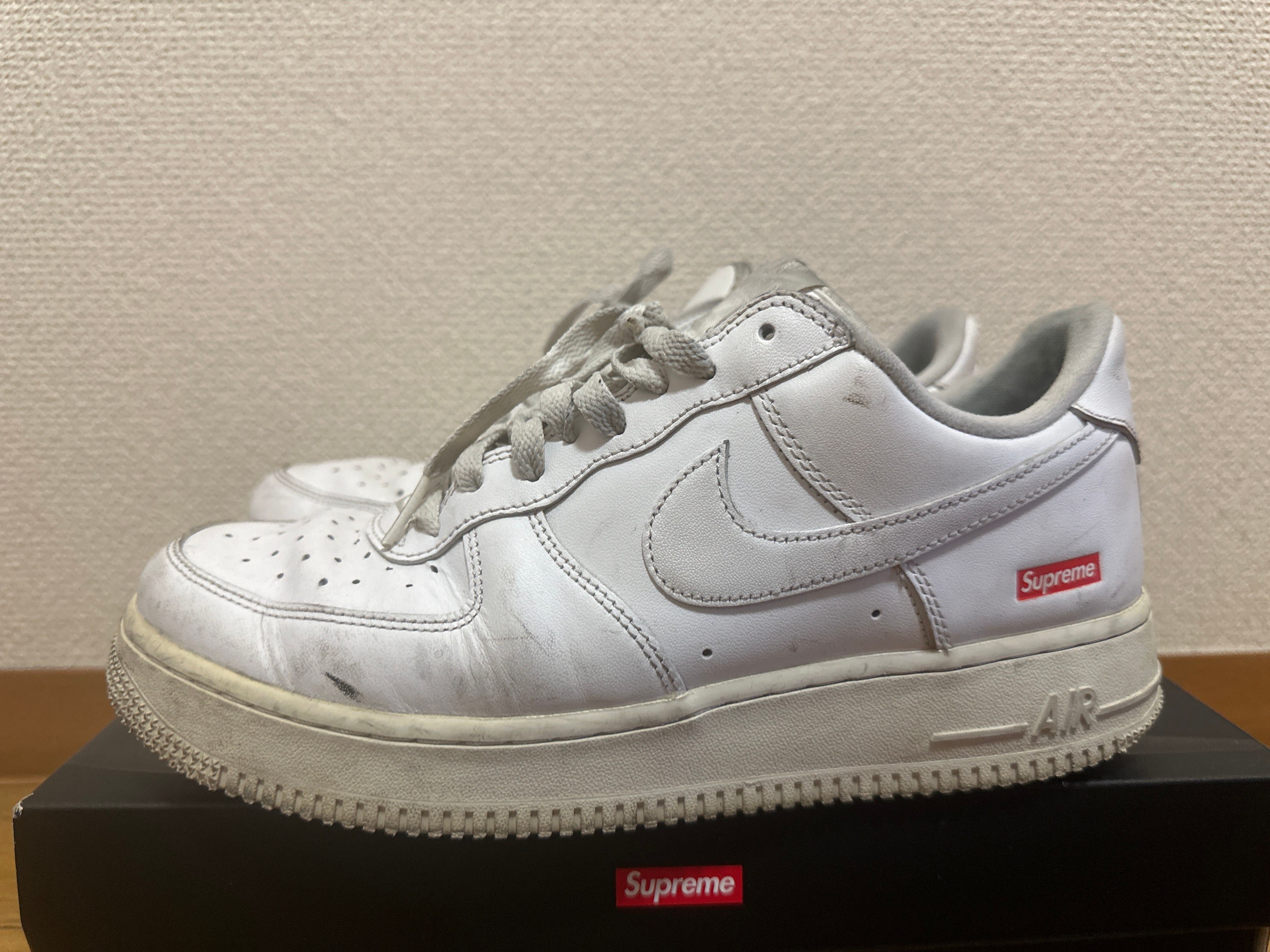 Supreme × Nike Air Force 1 Low "White"