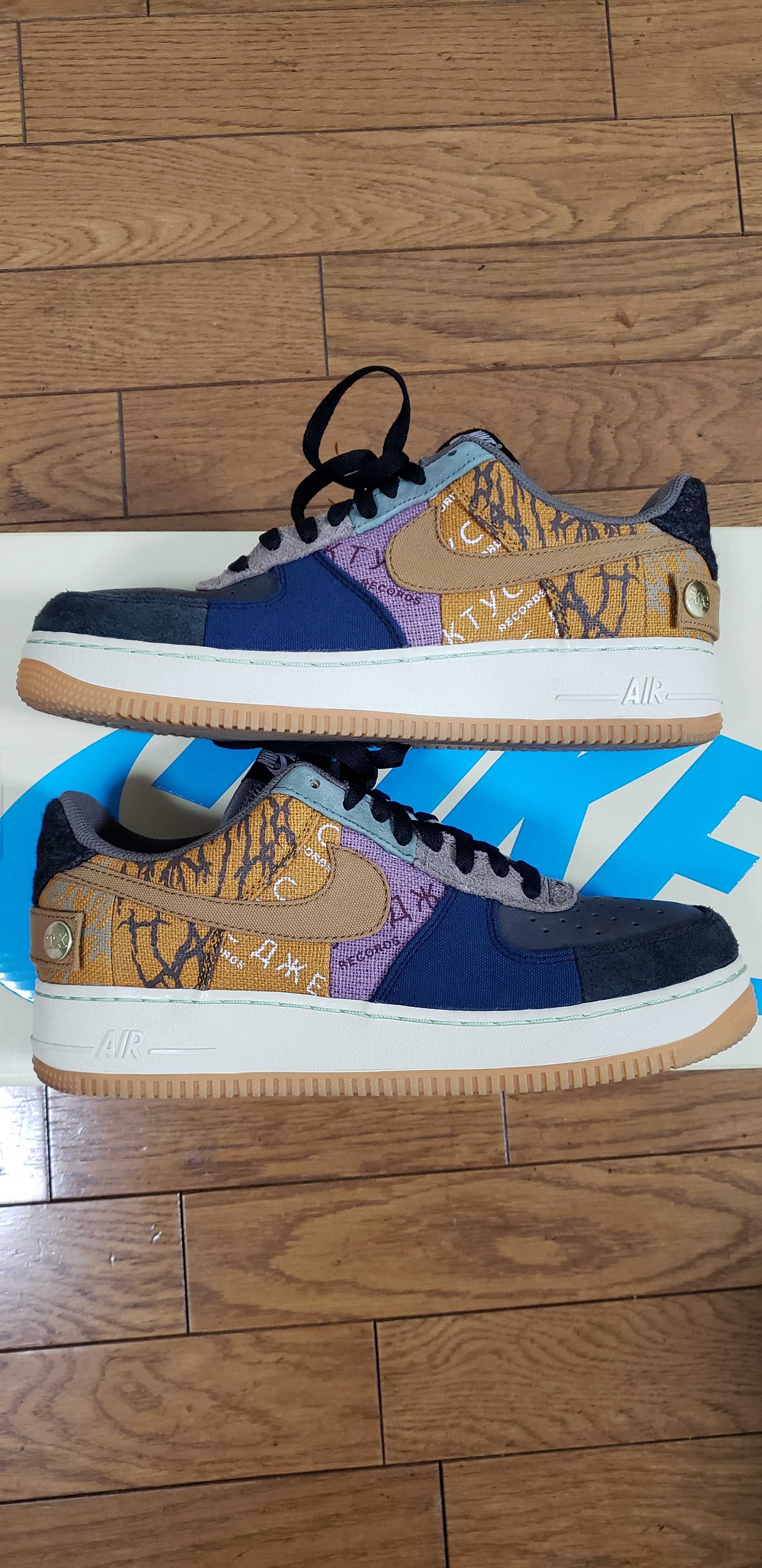 Travis Scott × Nike Air Force 1 Low Cactus Jack "Multi Color"