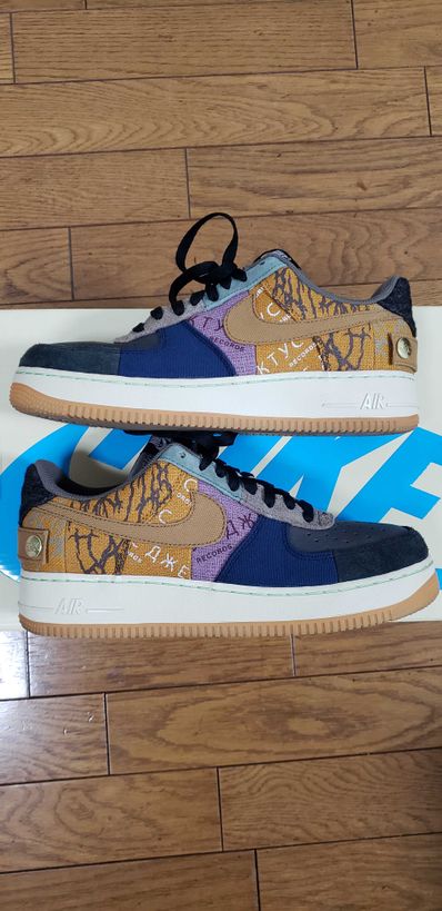Travis Scott × Nike Air Force 1 Low Cactus Jack "Multi Color"
