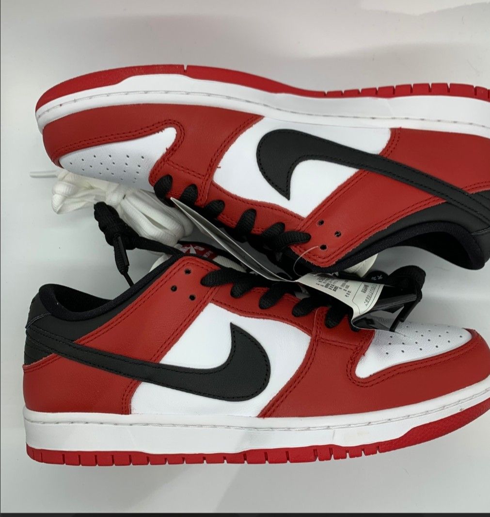 Nike SB Dunk Low Pro "J-Pack Chicago/Varsity Red and White"