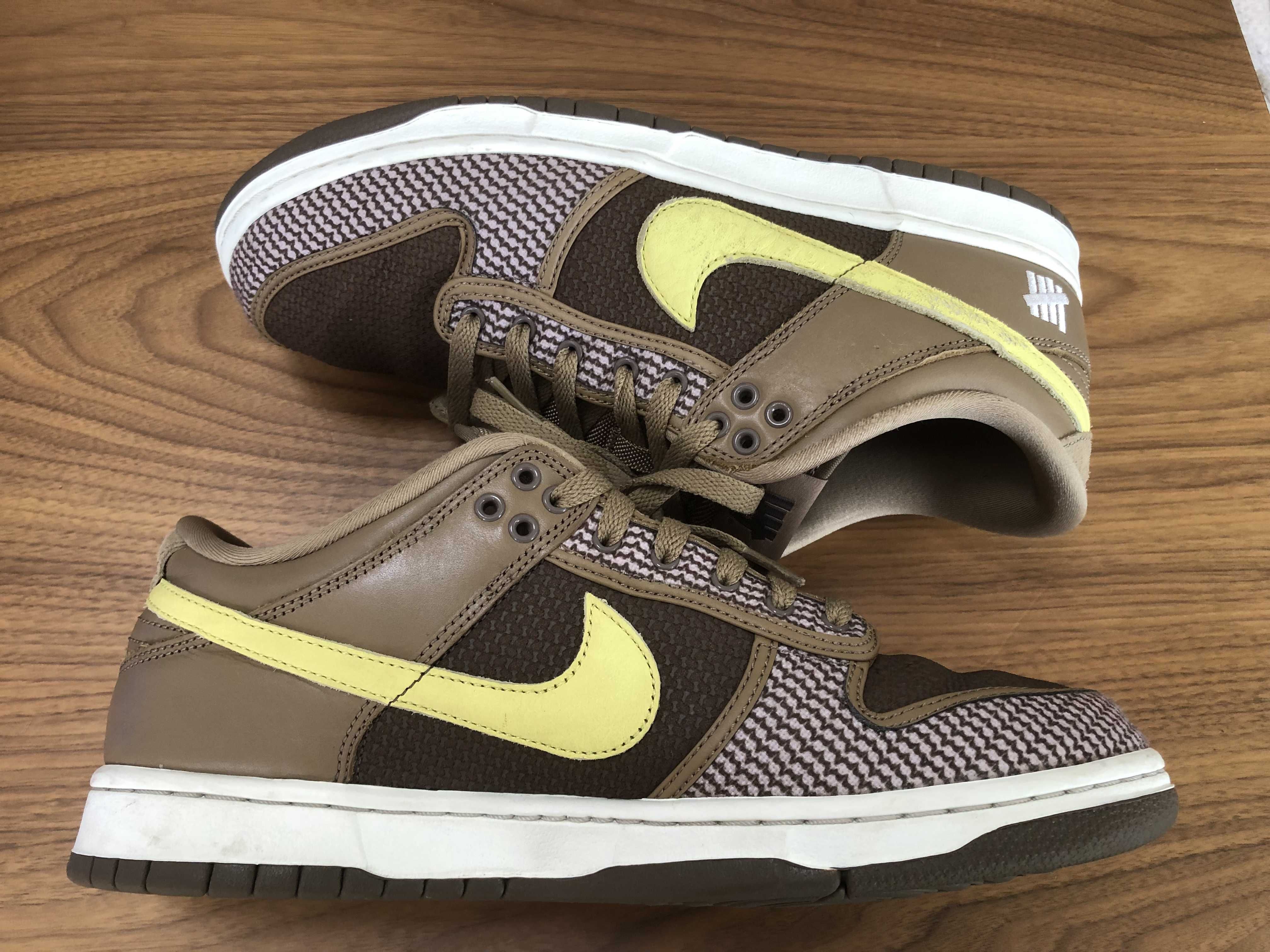 UNDEFEATED × Nike Dunk Low SP  "Canteen/Lemon Frost/Palomino"