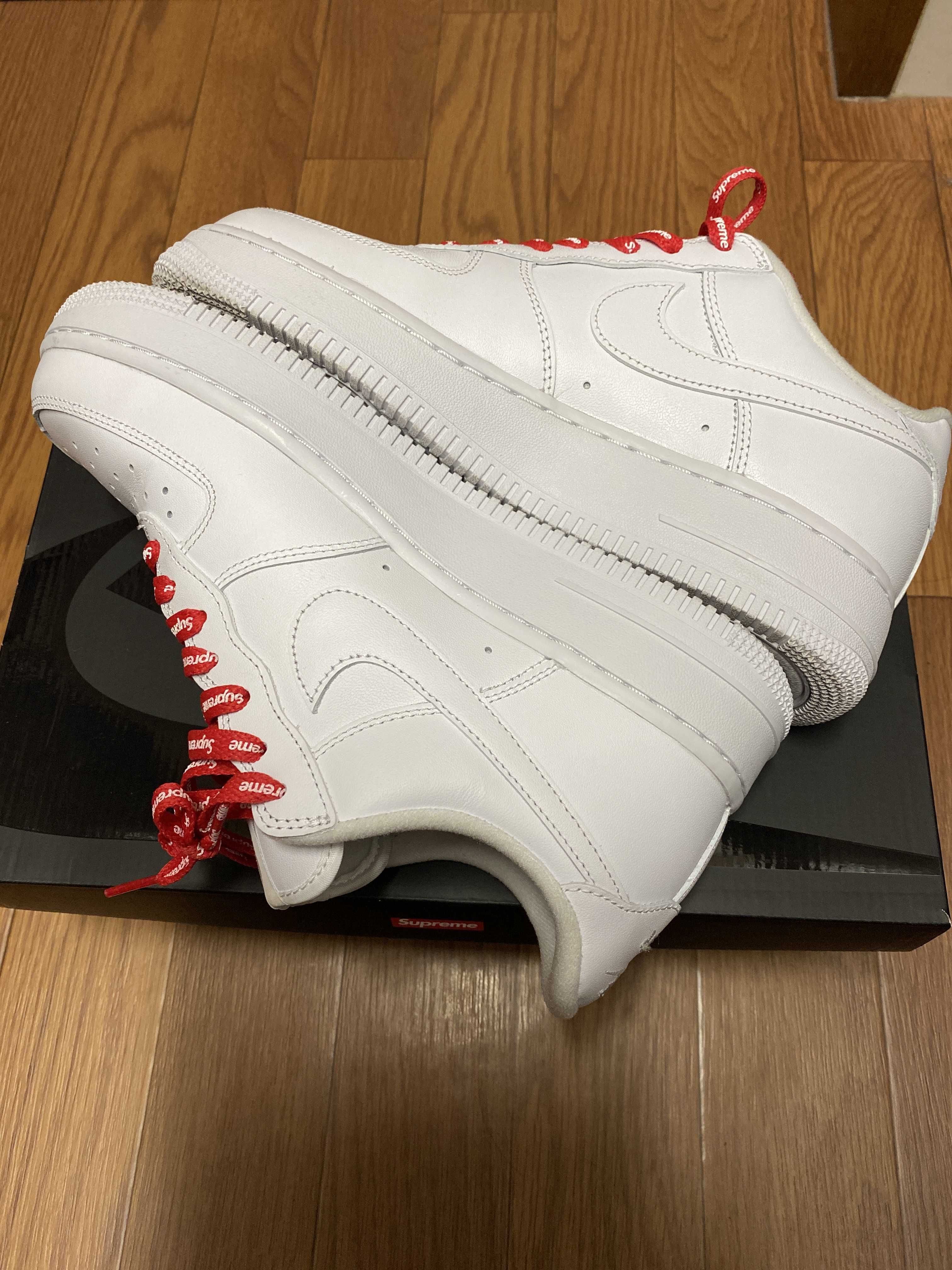 Supreme × Nike Air Force 1 Low "White"