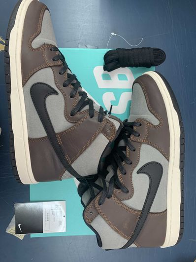 Nike SB Dunk High Pro "Baroque Brown/Black-Brun"