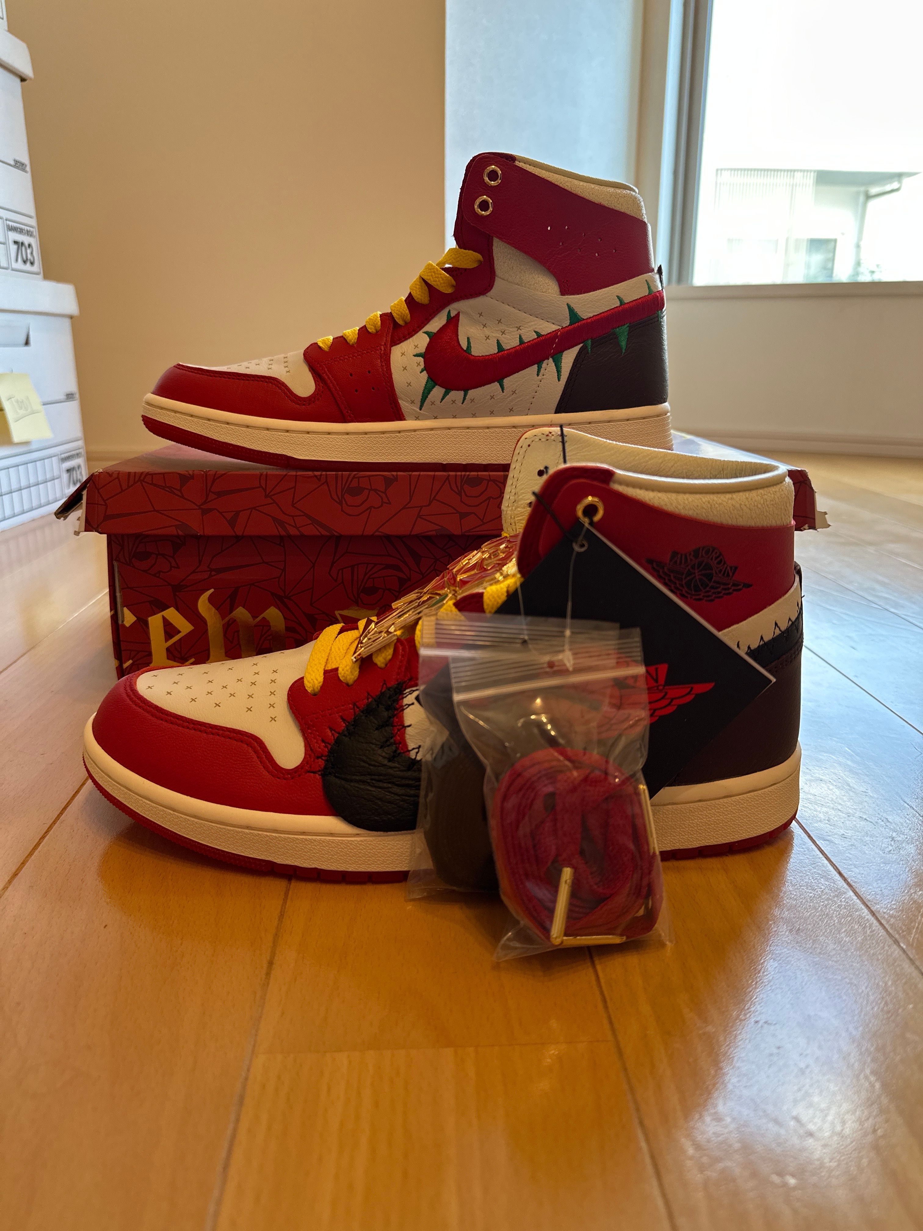 Teyana Taylor × Nike Women's Air Jordan 1 High Zoom CMFT 2 "Gym Red"