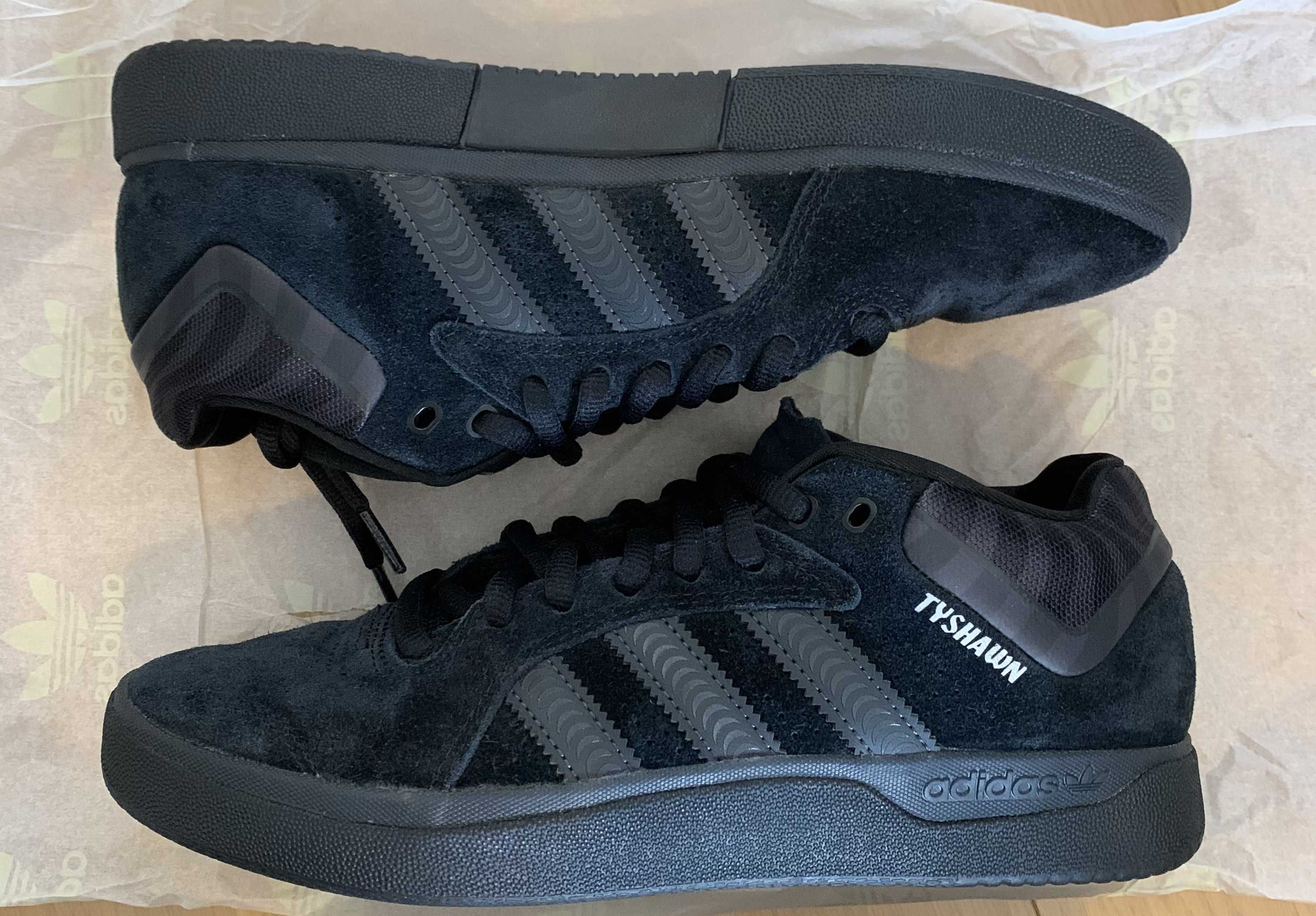 Spitfire × adidas Tyshawn "Core Black/Silver Metallic"