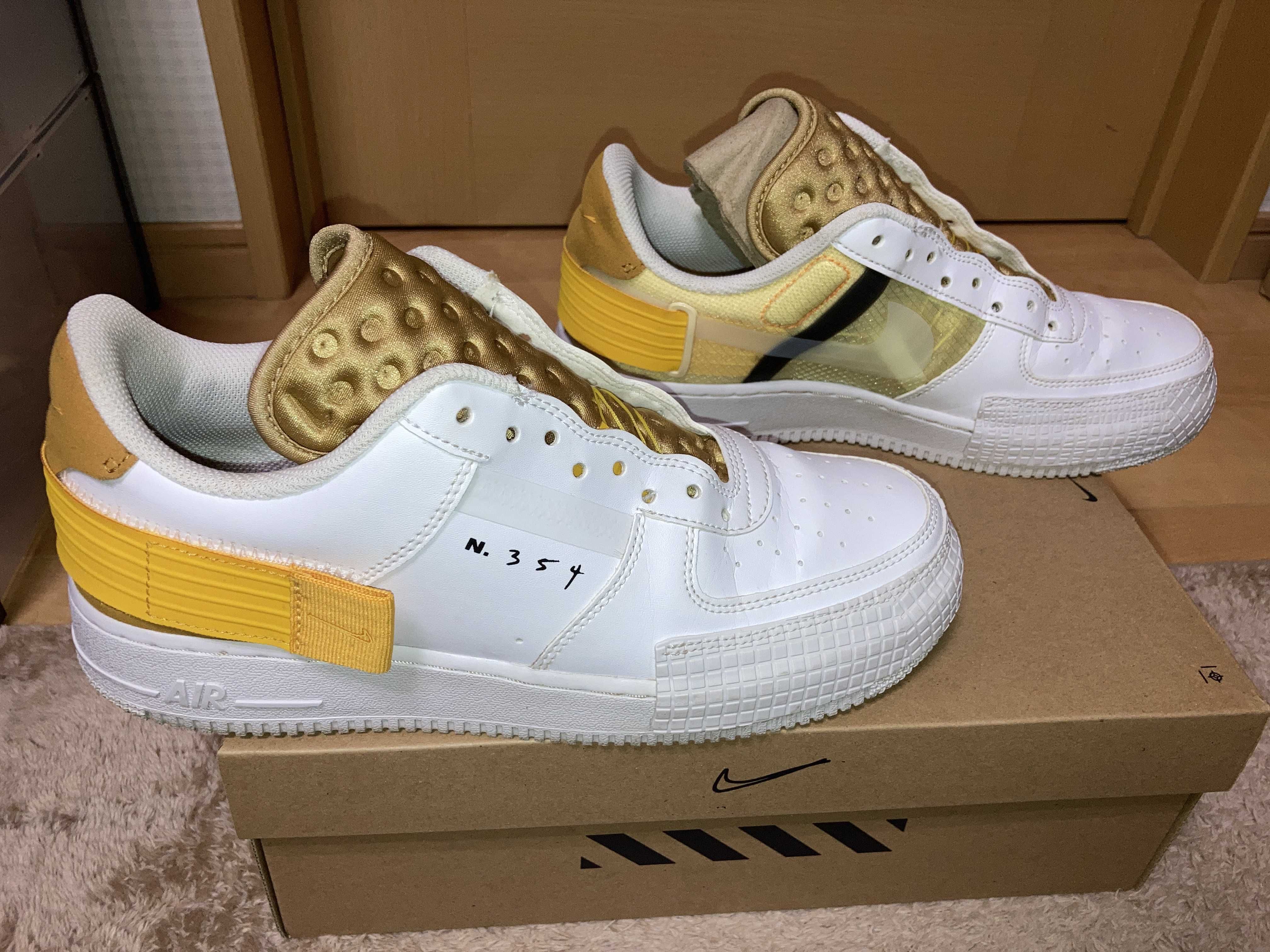 Nike Air Force 1 Low Type "Summit White/Red Orbit/White/Black"