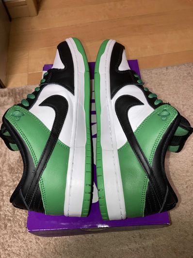 Nike SB Dunk Low Pro "Black and Classic Green"