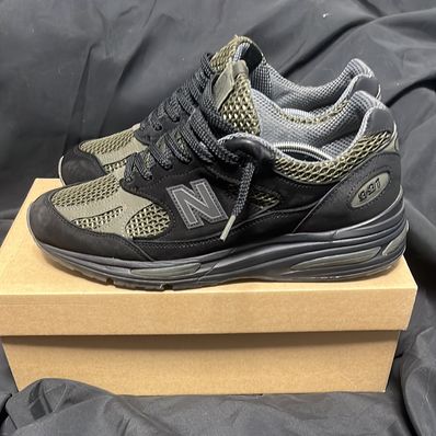 Stone Island × New Balance 991V2 "Black"