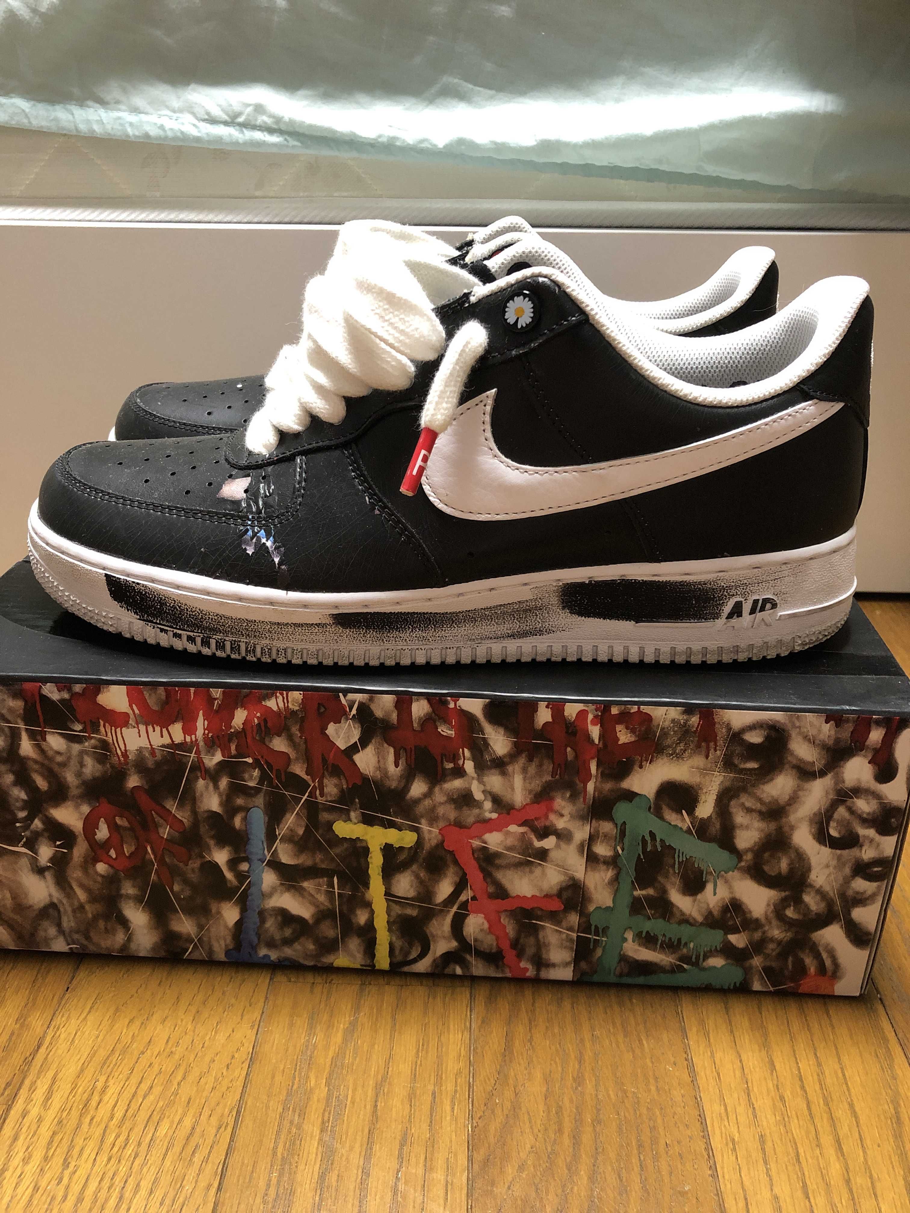 PEACEMINUSONE × Nike Air Force 1 Low Para Noise "Black" / G-DRAGON