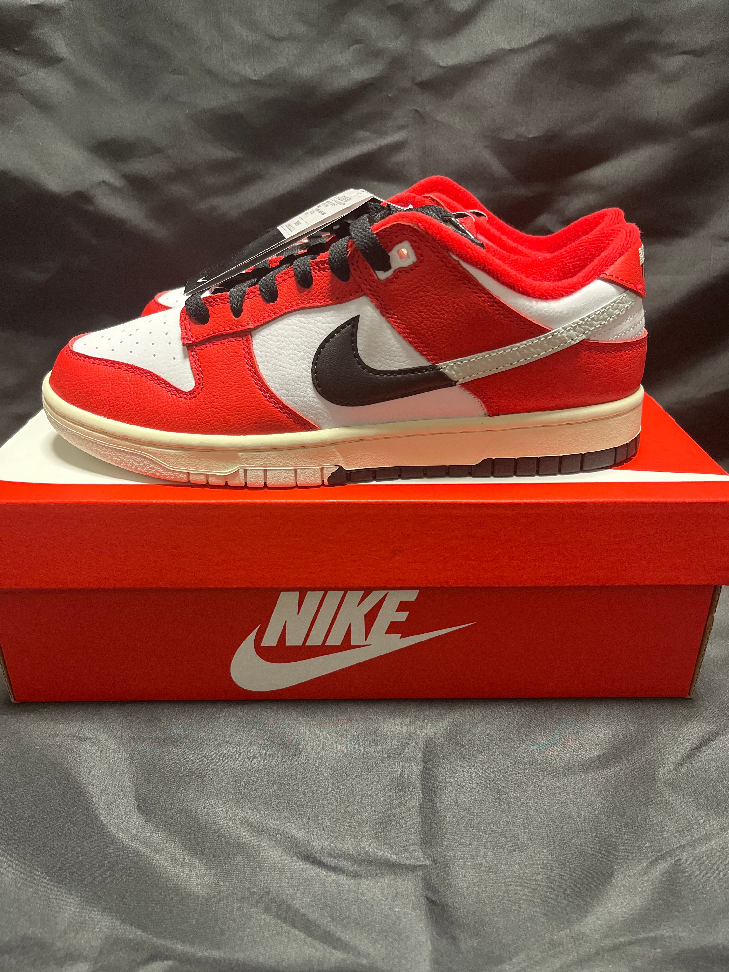 Nike Dunk Low Retro PRM "Chicago Split"
