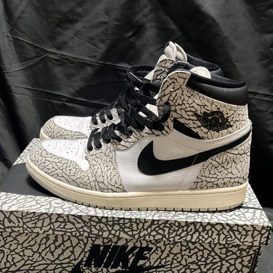 Nike Air Jordan 1 High OG "White Cement/Safari"