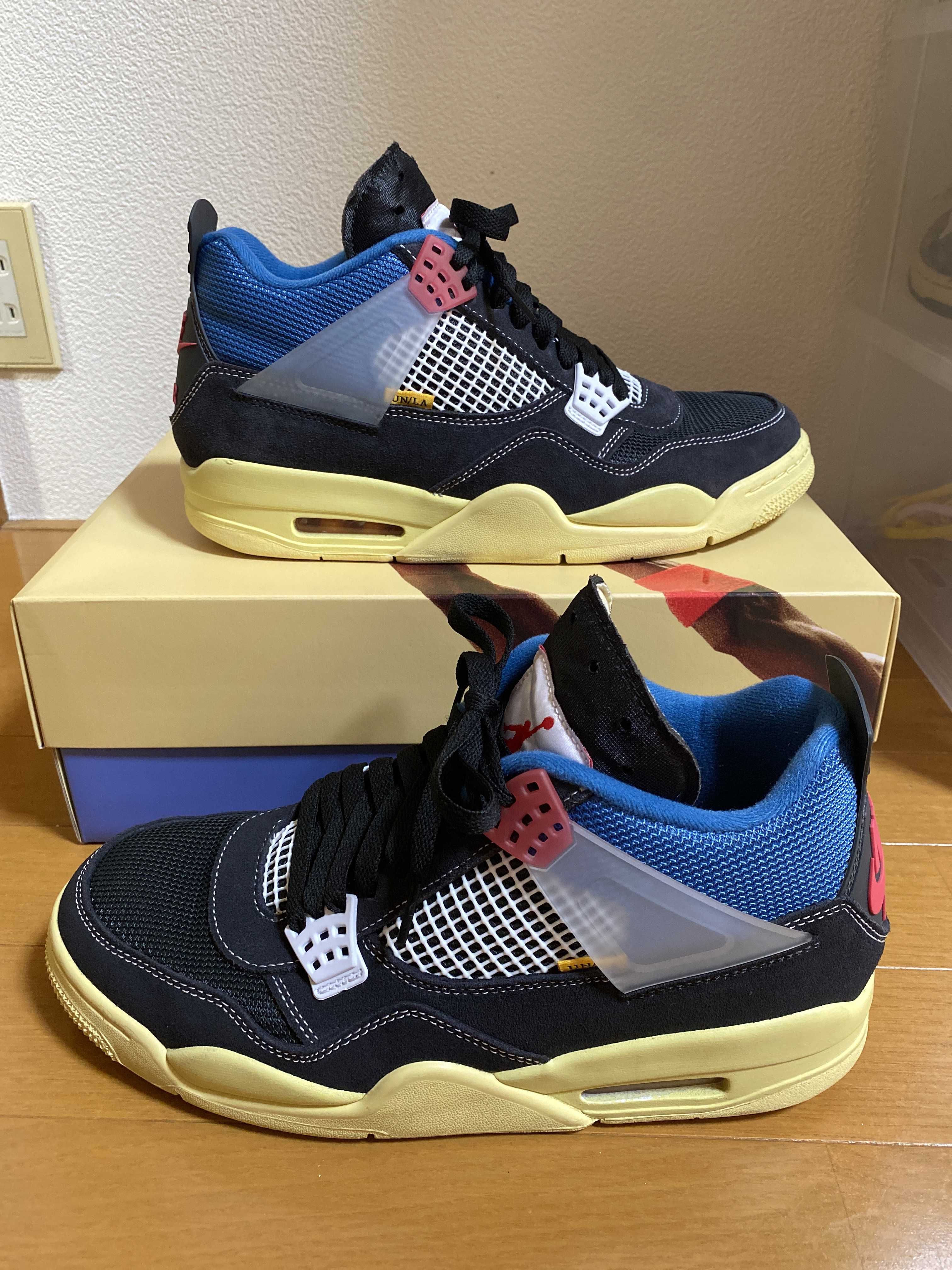 UNION × NIKE AIR JORDAN 4 "OFF NOIR"