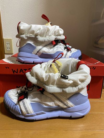 TOM SACHS × NIKE MARSYARD OVERSHOE "WHITE/LIGHT BLUE"