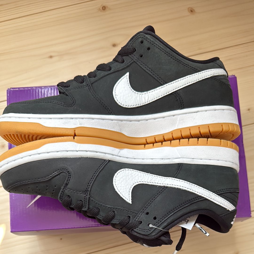 Nike SB Dunk Low Pro "Black/WhiteBlack-Gum Light Brown"