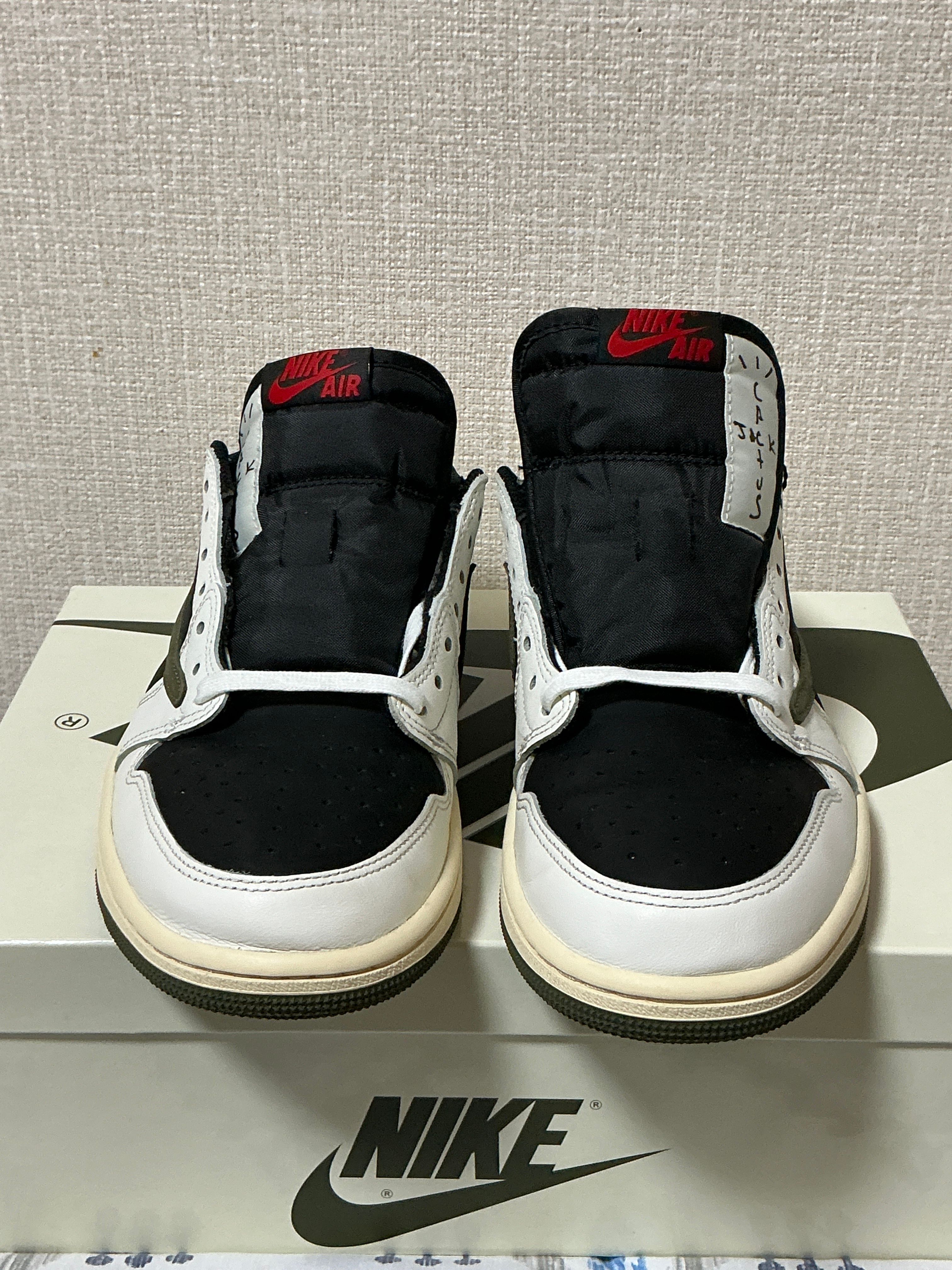 Travis Scott × Nike Women's Air Jordan 1 Low OG "Medium Olive"