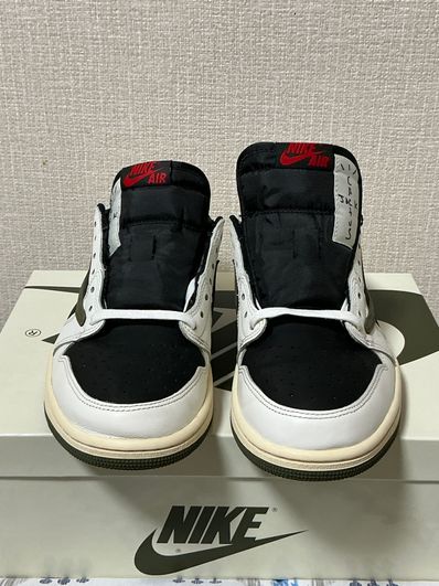 Travis Scott × Nike Women's Air Jordan 1 Low OG "Medium Olive"