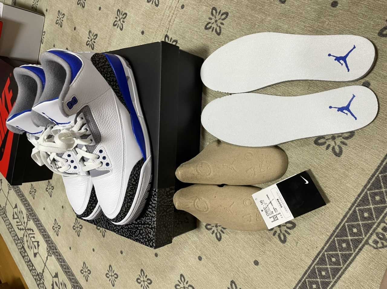 Nike Air Jordan 3 "Racer Blue"   