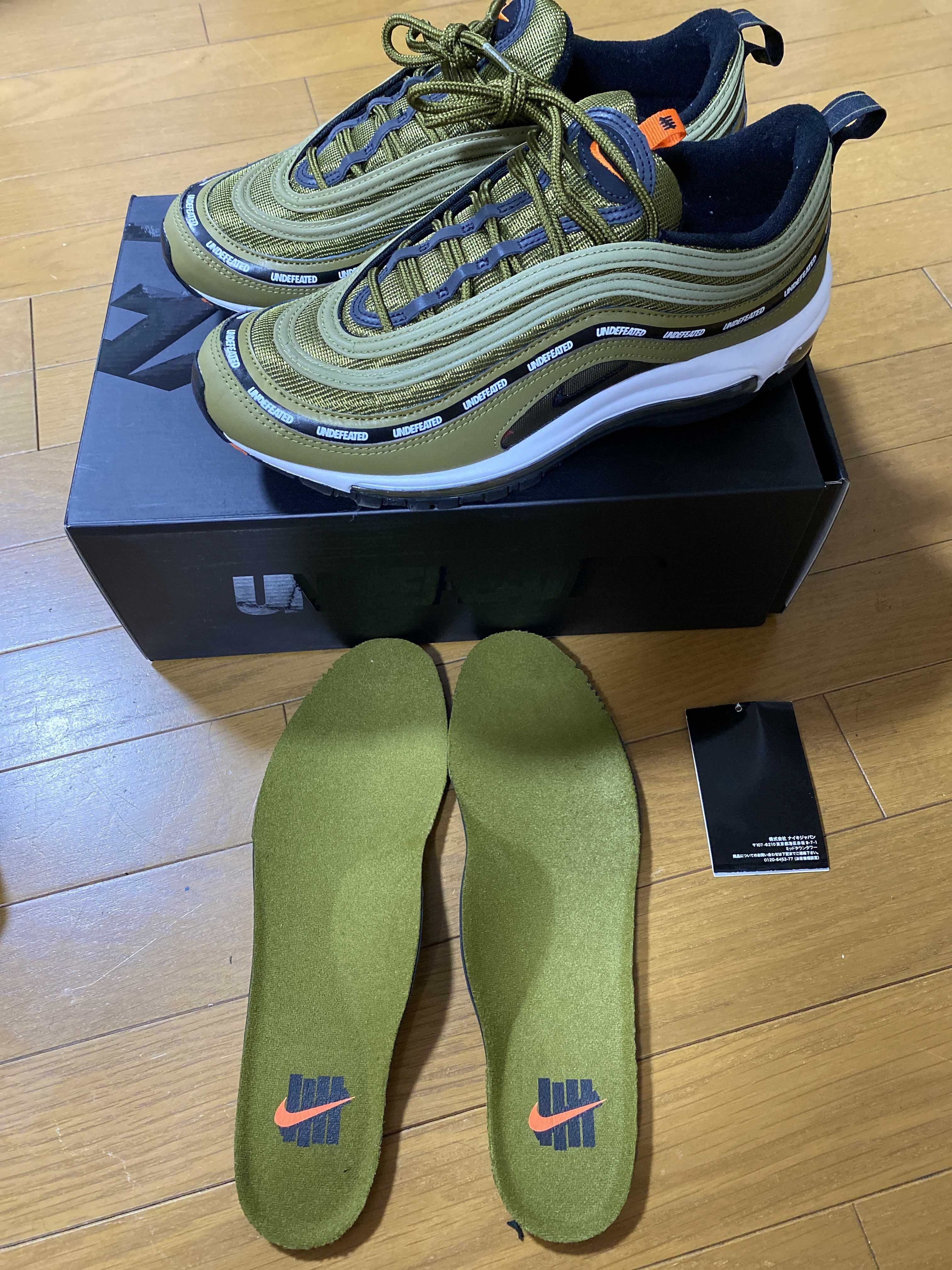 UNDEFEATED × Nike Air Max 97 "Olive"