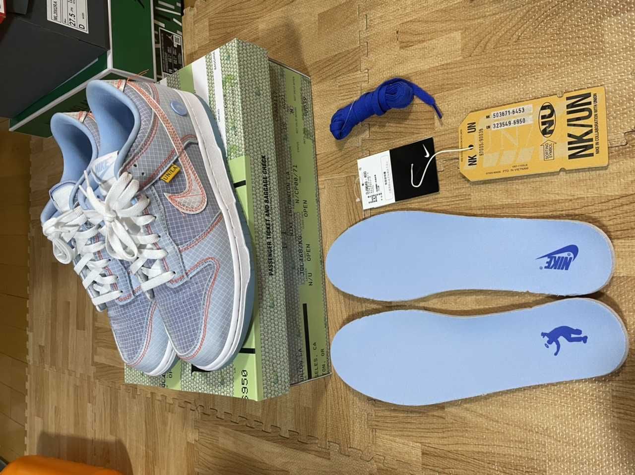 UNION × Nike Dunk Low "Argon"