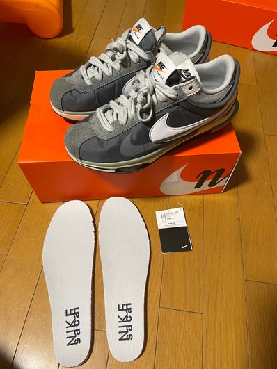 sacai × Nike Zoom Cortez "Iron Grey"