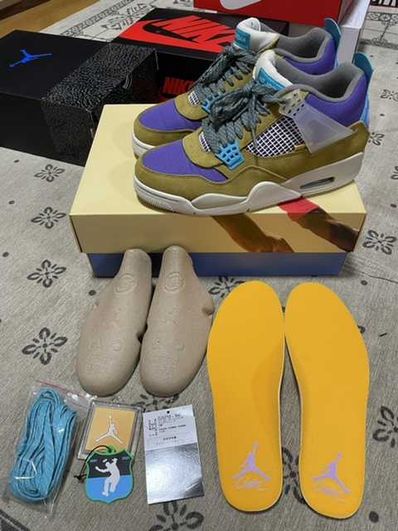 Union × Nike Air Jordan 4 SP "Desert Moss"