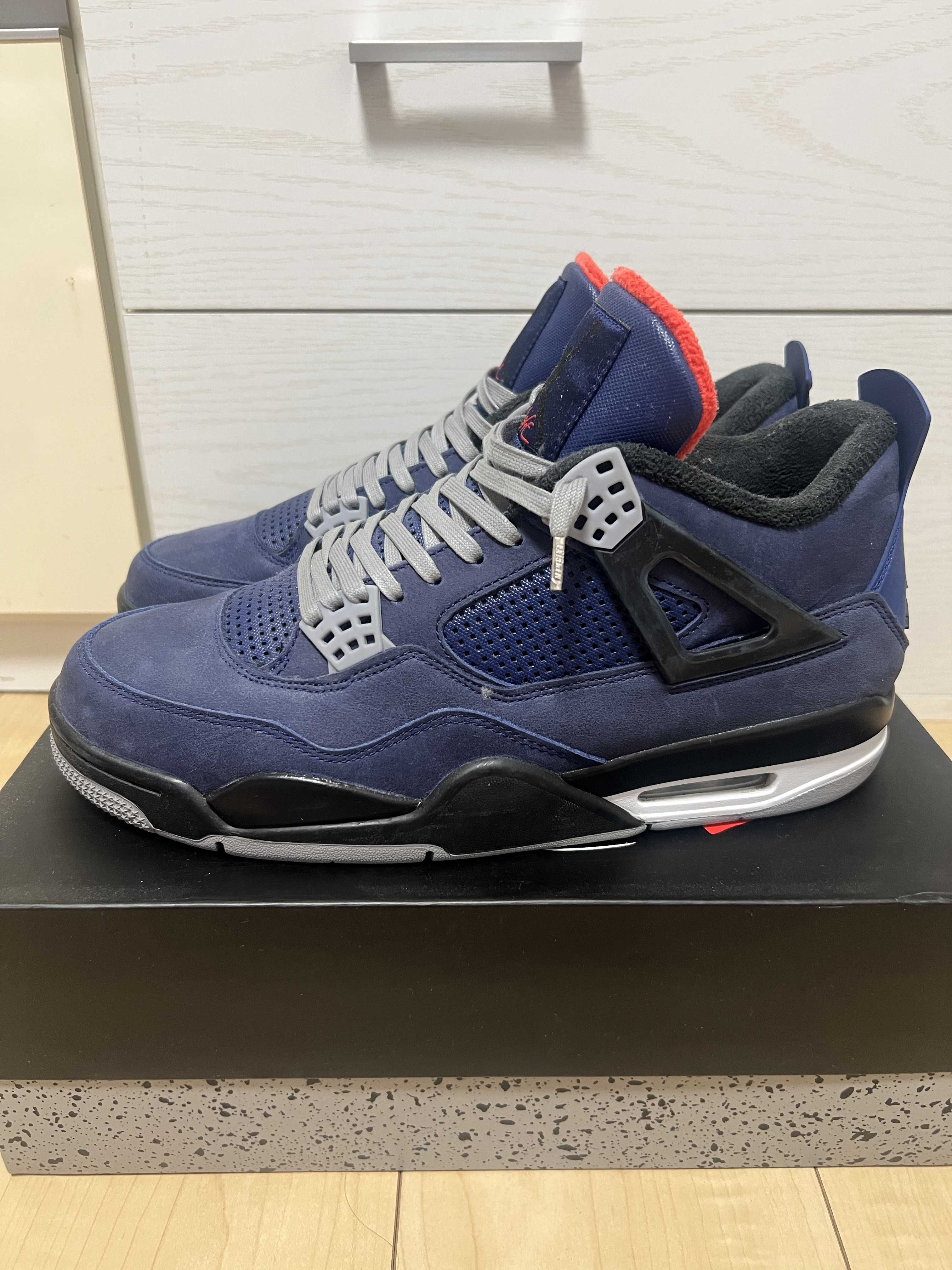 Nike Air Jordan 4 Retro WNTR "Loyal Blue/White/Black"