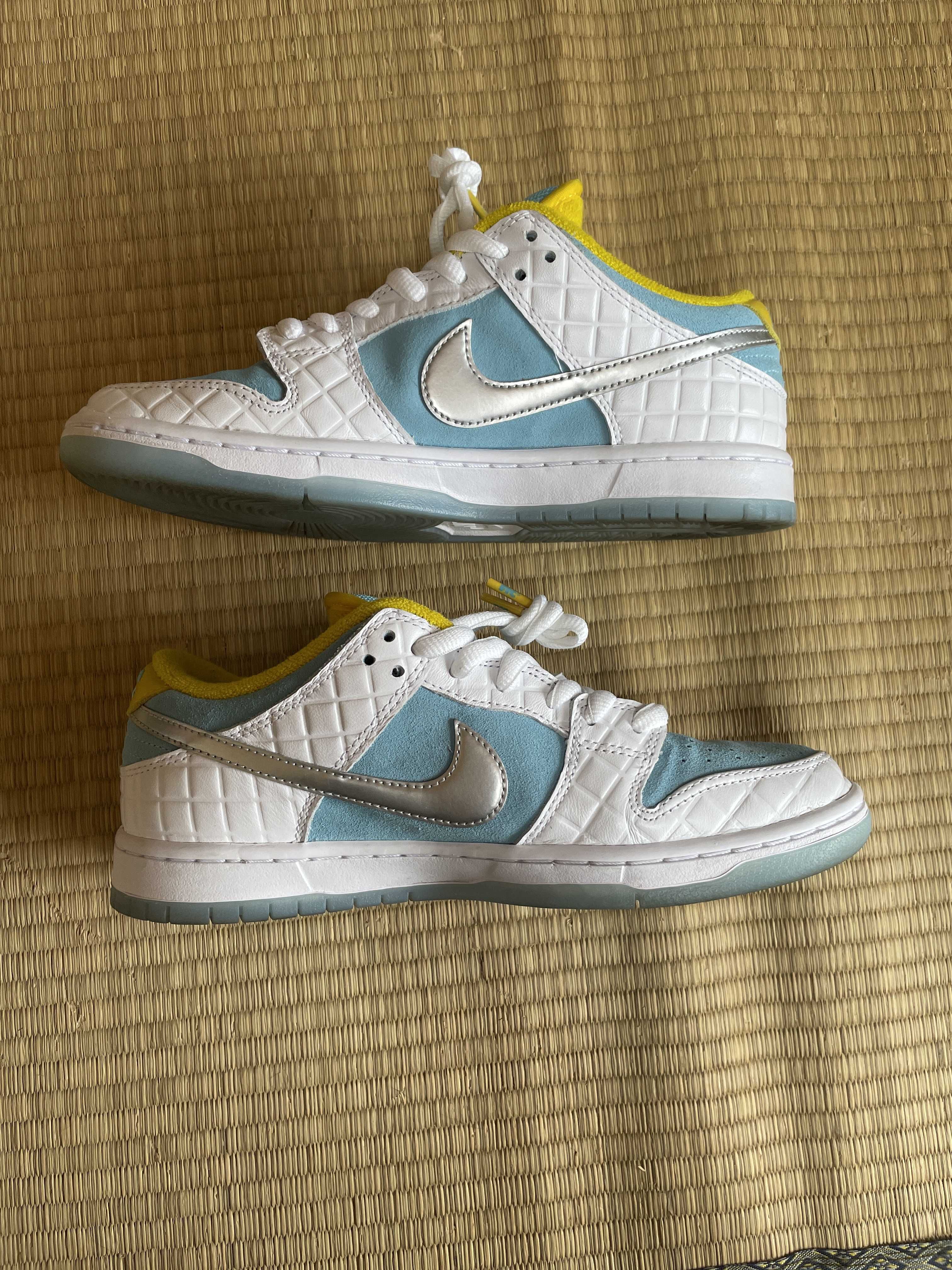 FTC × Nike SB Dunk Low "White/Blue"