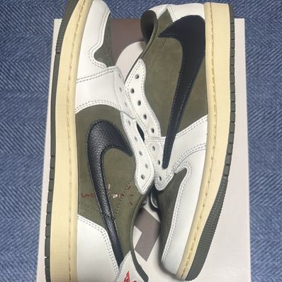 Travis Scott × Nike Air Jordan 1 Low OG SP "Reverse Olive"