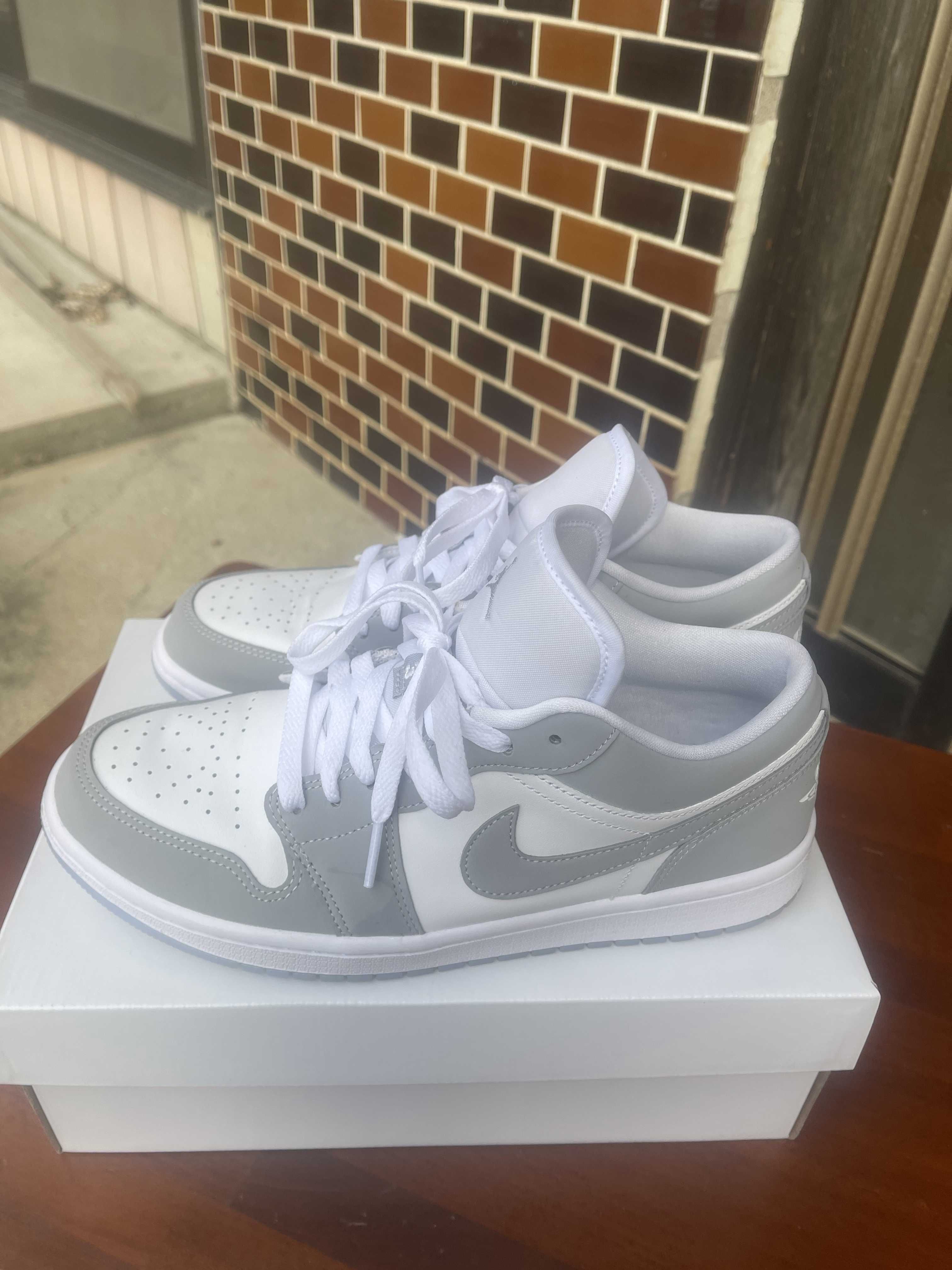 Nike Women's Air Jordan 1 Low "Wolf Grey"