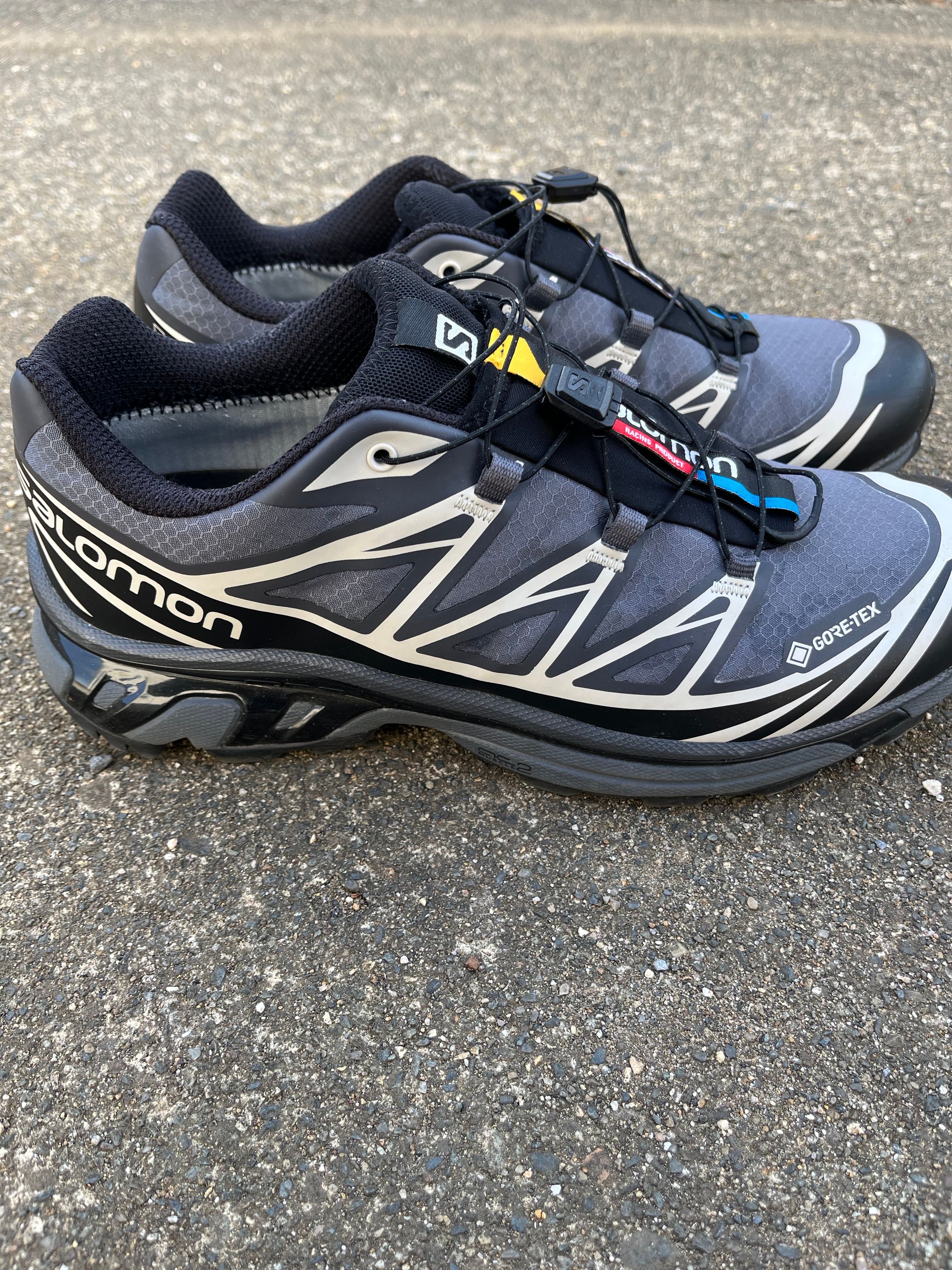 Salomon XT-6 GORE-TEX "Black/Ebony/Lunar Rock"