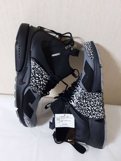 ACRONYM × Nike Air Presto Mid "Cool Grey/Black"