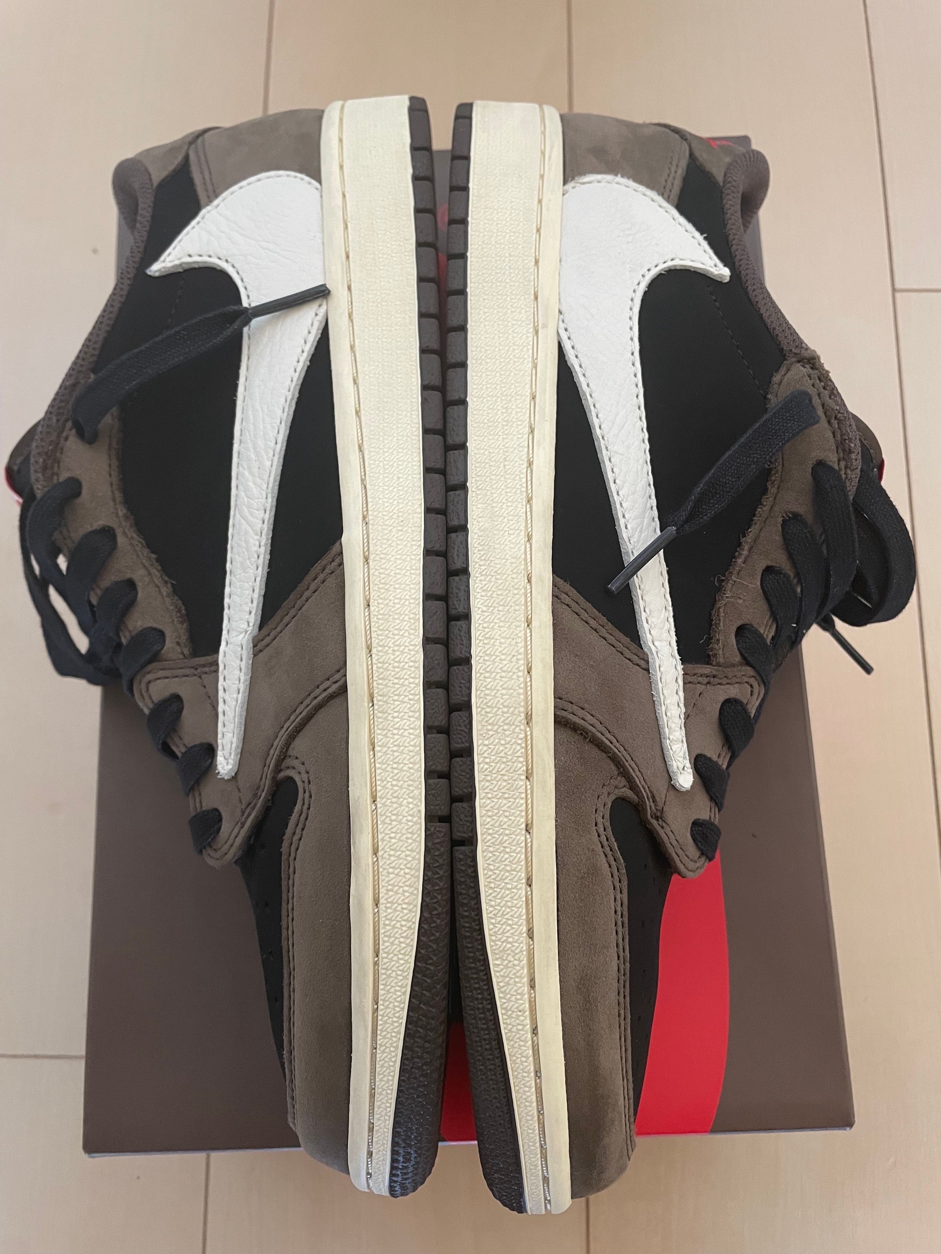 Travis Scott × Nike Air Jordan 1 Low OG SP-T "Black/Dark Mocha"
