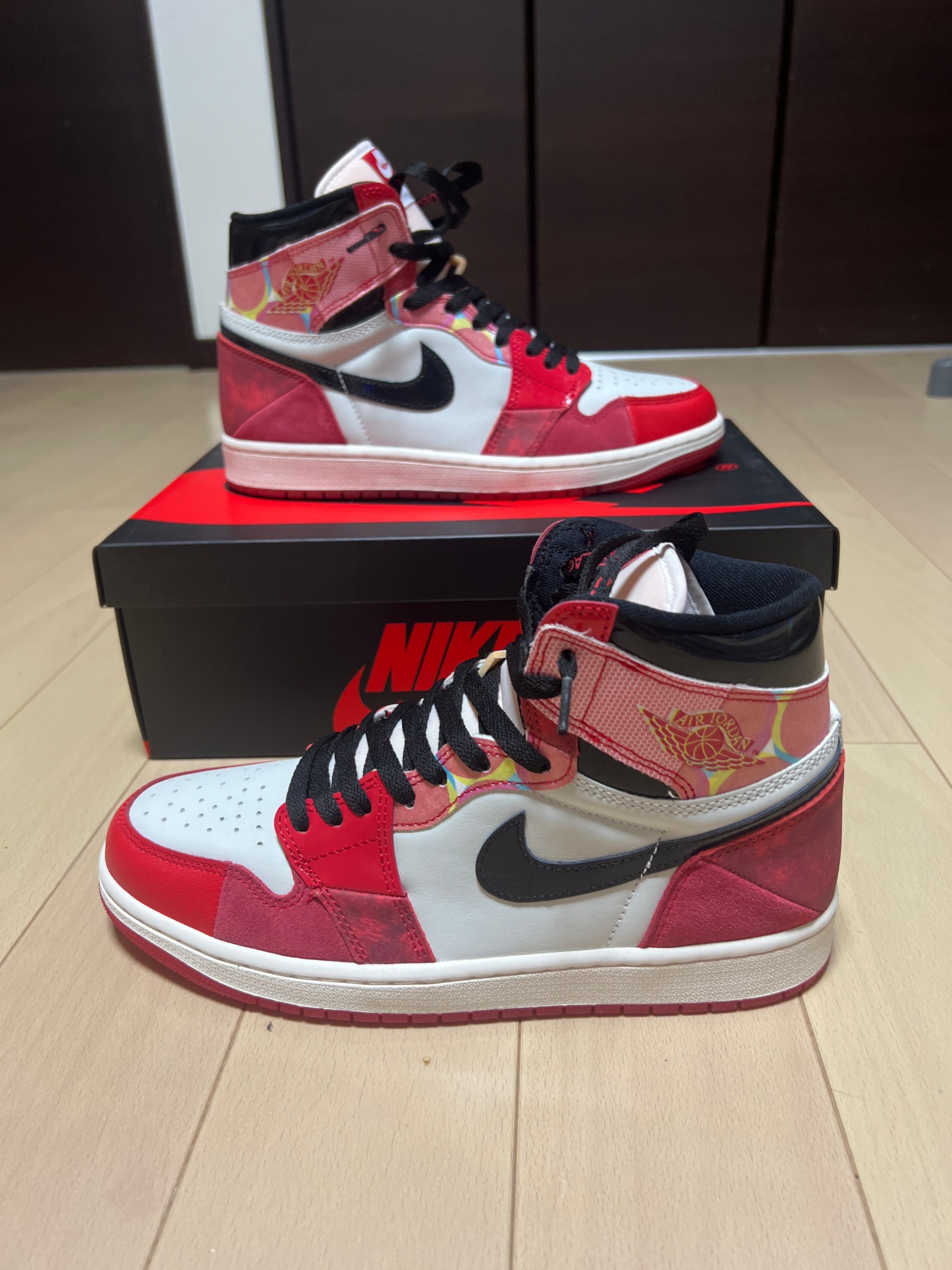 Spider-Man × Nike Air Jordan 1 Retro High OG SP "Spider-Man: Across the Spider-Verse/University Red"