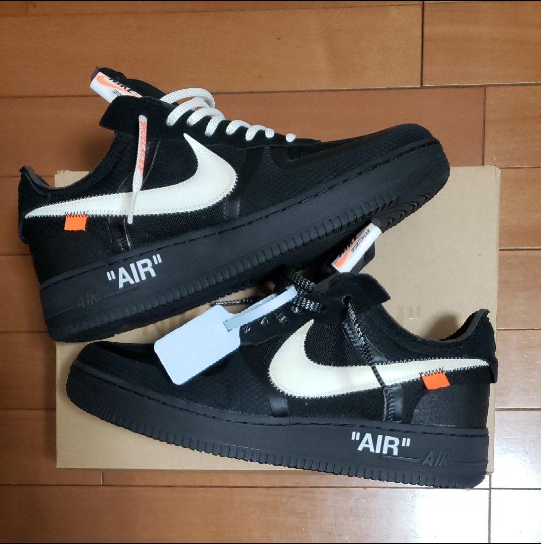 Off-White × Nike Air Force 1 Low "Black"