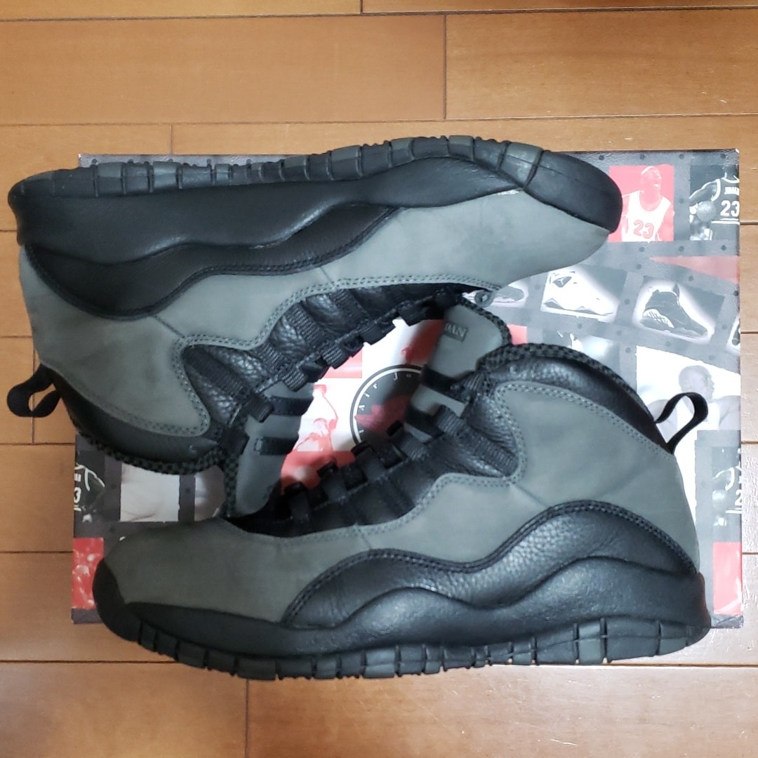 Nike Air Jordan 10 Retro "Shadow/Charred Grey/Black"
