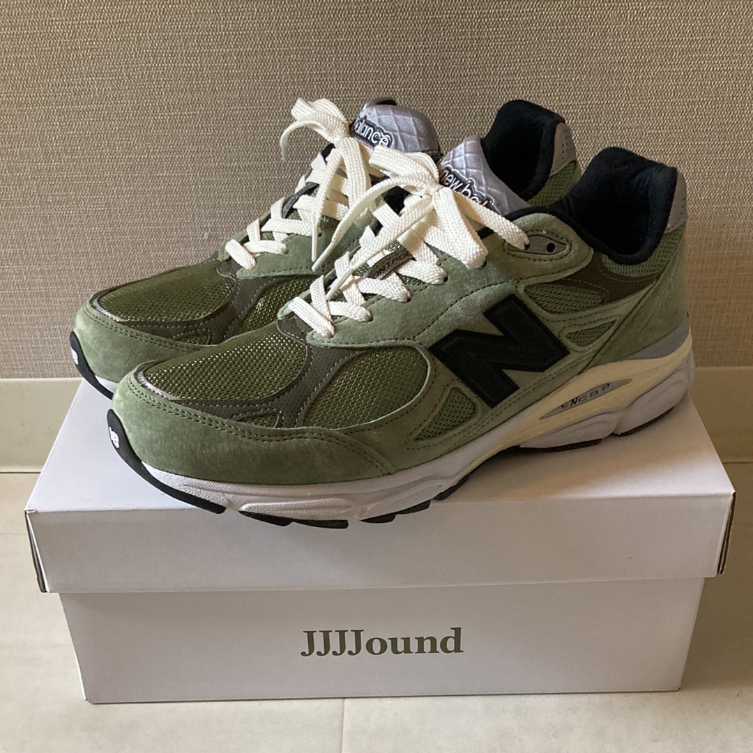JJJJound × New Balance 990V3 "Green"