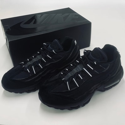 COMME des GARCONS × Nike Air Max 95 "Black"