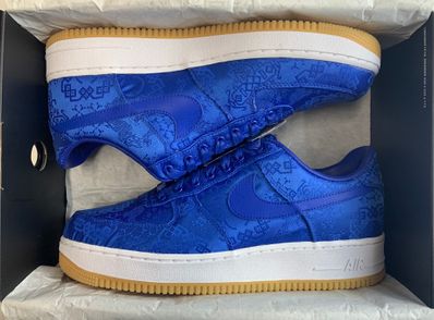 CLOT × Nike Air Force 1 Low "Blue"