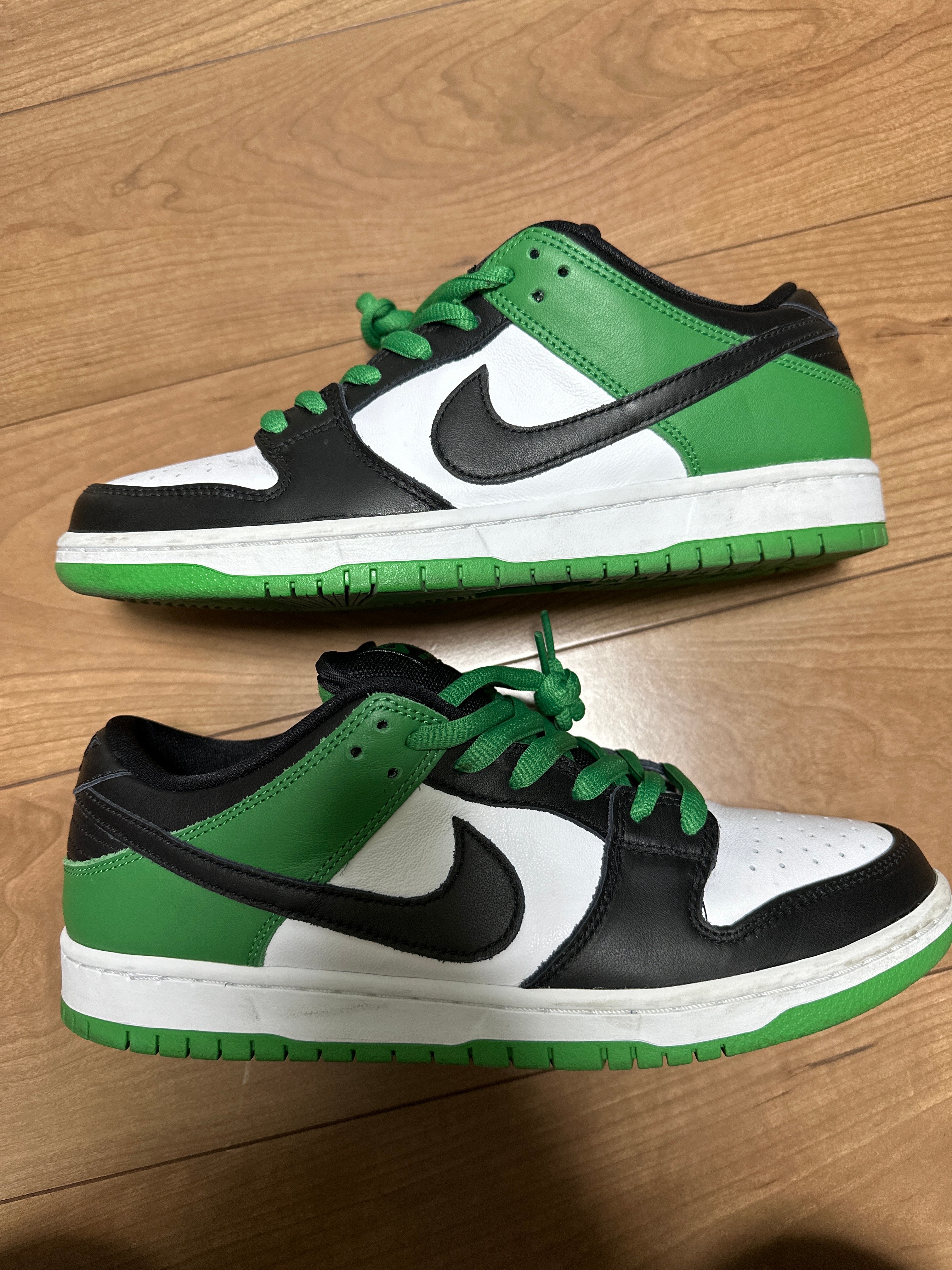 Nike SB Dunk Low Pro "Black and Classic Green"