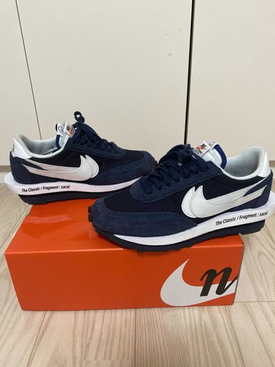 Fragment × sacai × Nike LD Waffle "Blackended Blue"