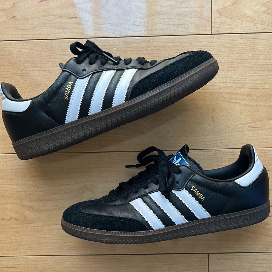 adidas Samba OG "Core Black/Cloud White/Gum"