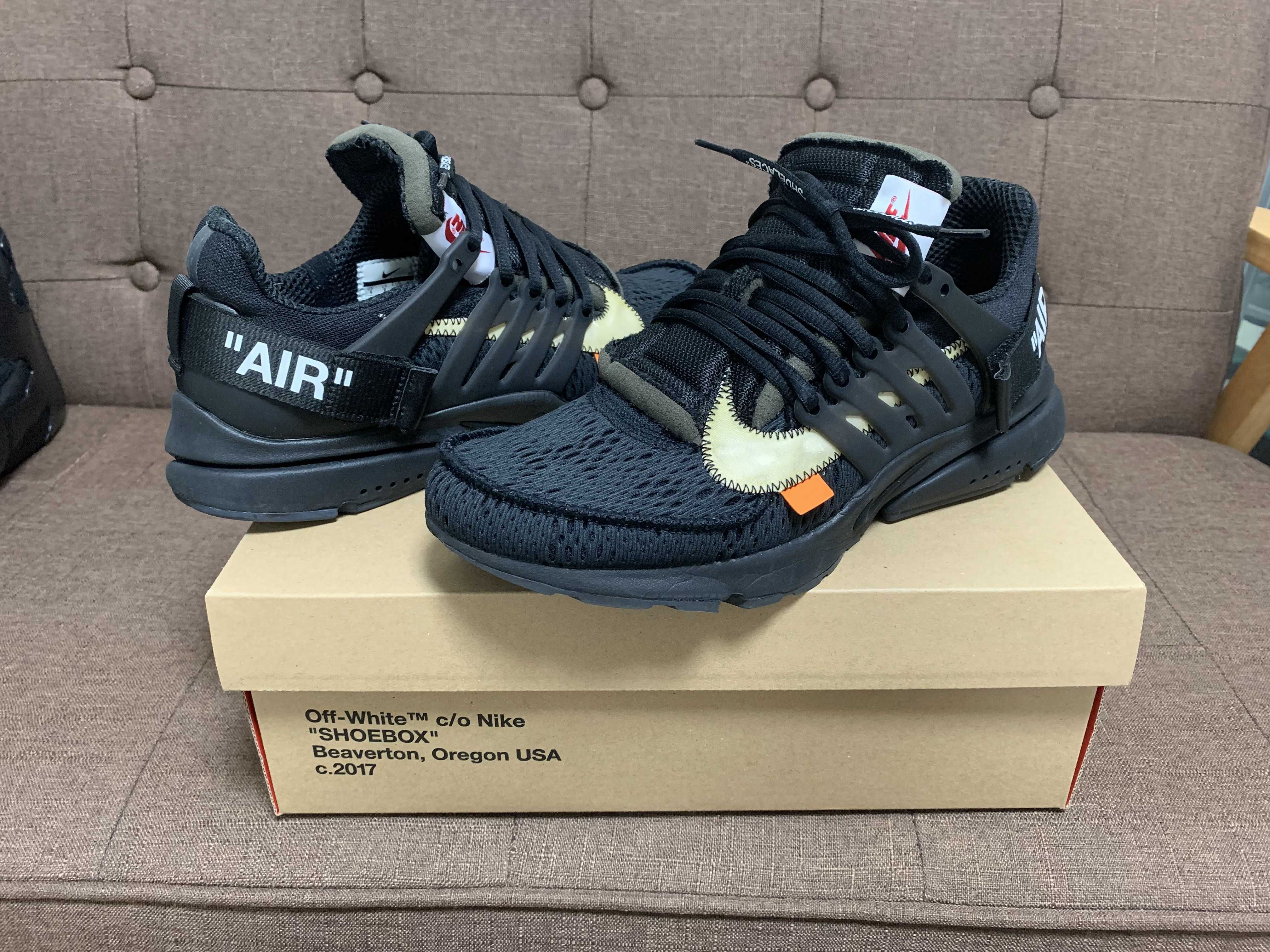 Off-White × Nike Air Presto "Black"