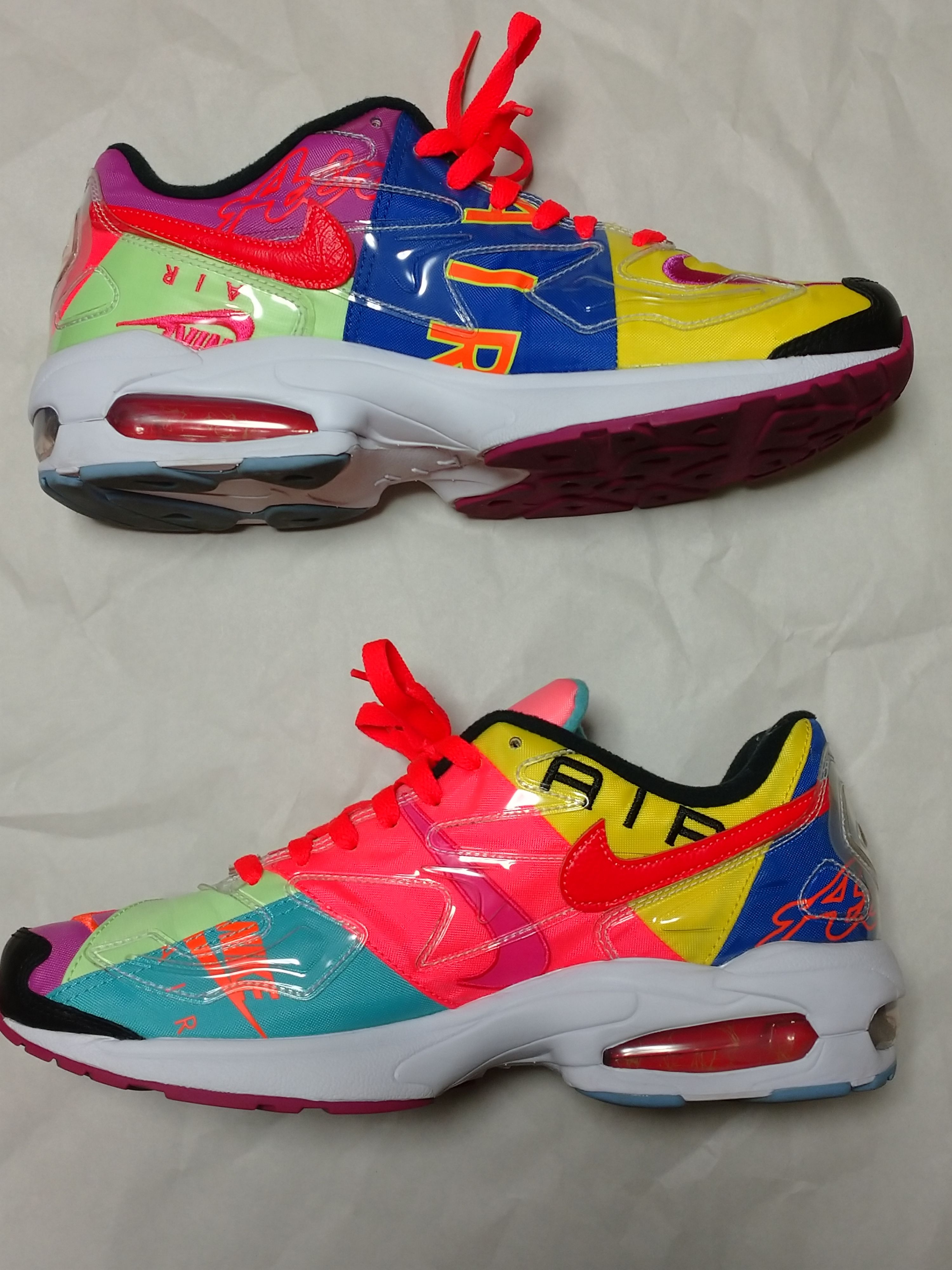 atmos × Nike Air Max 2 Light "Multi" (BV7406-001/CJ6200-001)